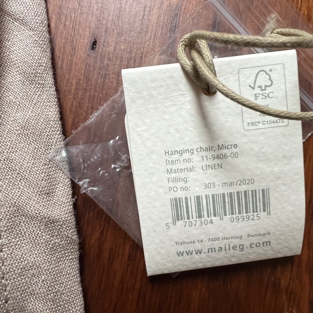 Maileg Micro Hammock Chair - Picture 6 of 7
